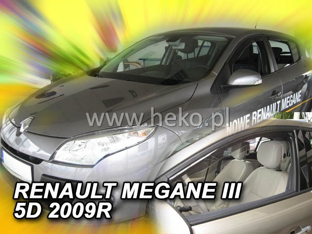 Ofuky oken Renault Megane III 5dveř přední 08- Heko
