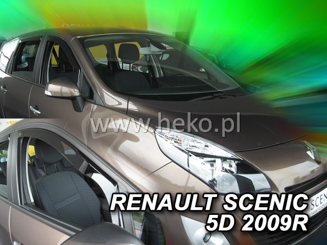 Ofuky oken Renault Scenic 5dveř přední 09- Heko