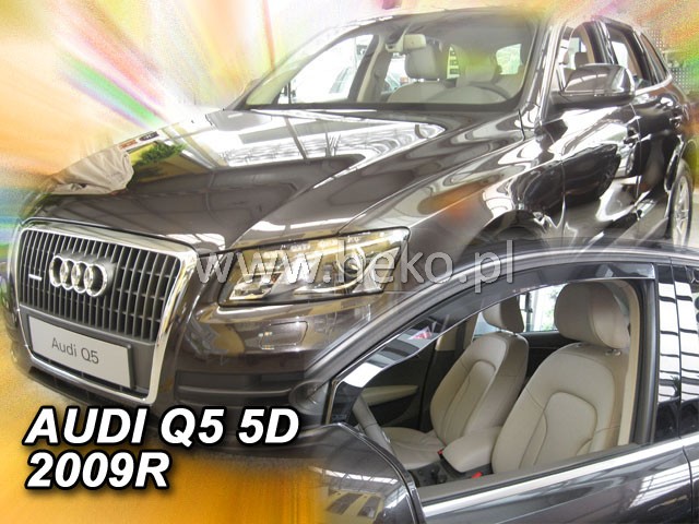 Ofuky oken Audi Q5 09- přední Heko