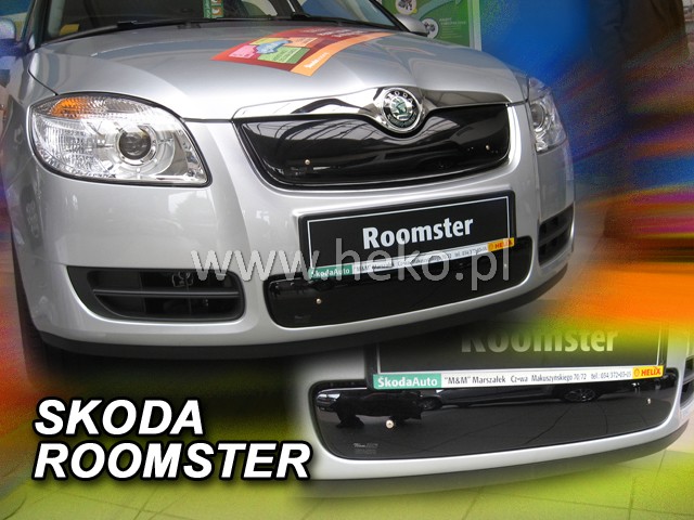 Zimní clona Škoda Fabia II 07-10 spodní Heko