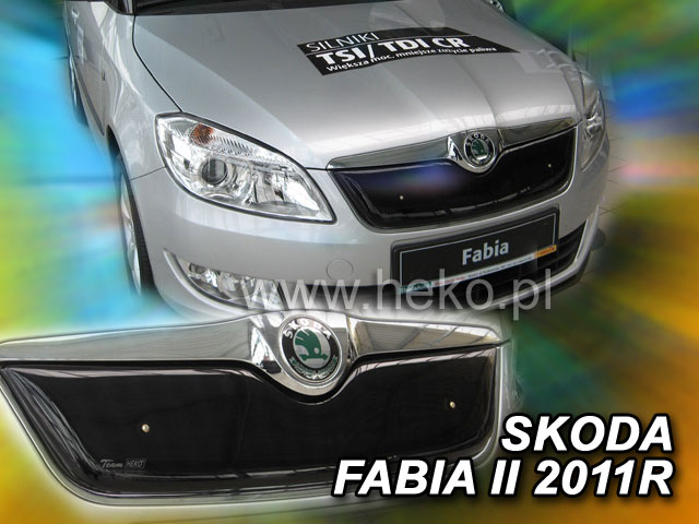 Zimní clona Škoda Fabia II 07-10 Heko