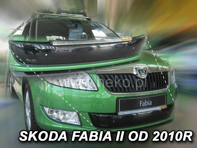 Zimní clona Škoda fabia II 07-10 spodní Heko