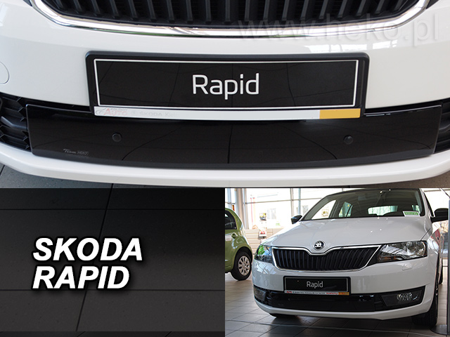 Zimní clona Škoda Rapid spodní 2014 - Heko