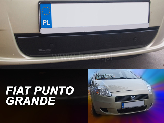 Zimní clona Fiat Punto Grande 05-09R 5D dolní Heko