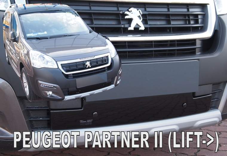 Zimní clona Peugeot Partner III 15R (dolní) Heko