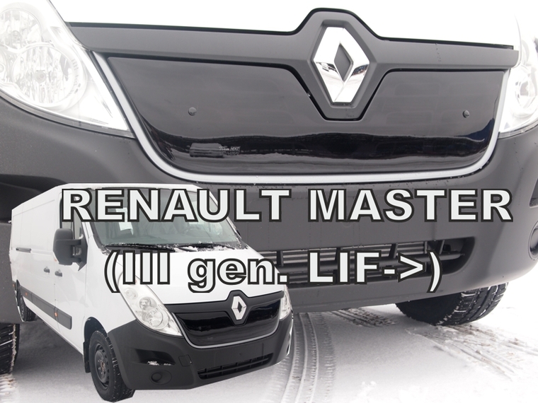 Zimní clona Renault Master III 2014- Facelift - Heko