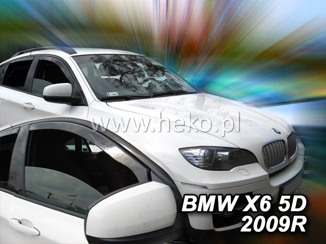 Ofuky oken BMW X6 5dveř přední 08- Heko