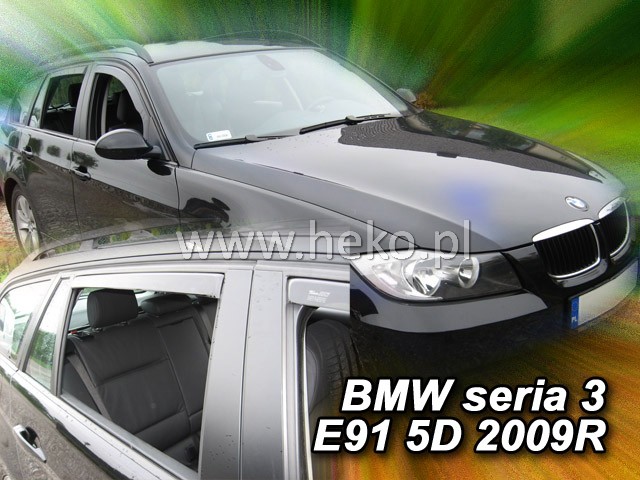 Ofuky oken BMW serie 3 E91 5dveř 05- před.+zadní combi Heko