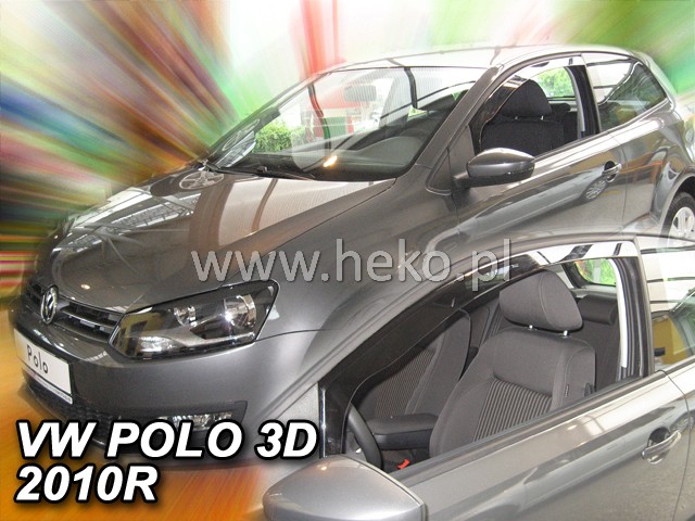 Ofuky oken VW Polo 3dveř 09- přední Heko