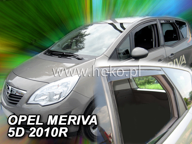 Ofuky oken Opel Meriva 5dveř 10- před.+zadní Heko