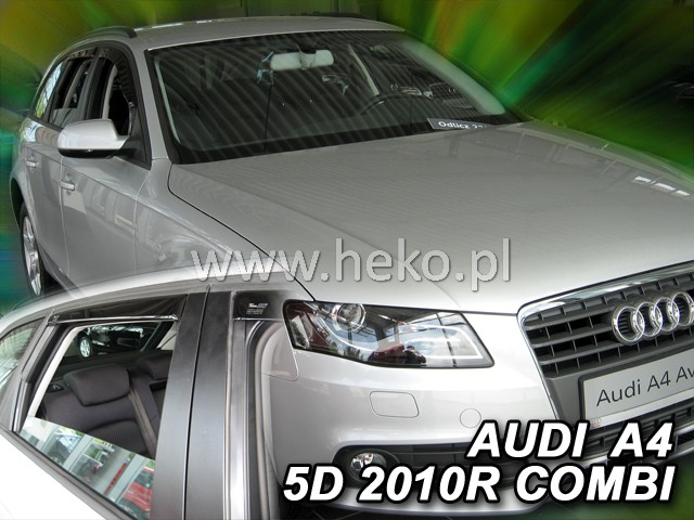 Ofuky oken Audi A4 09- combi před+zadní Heko