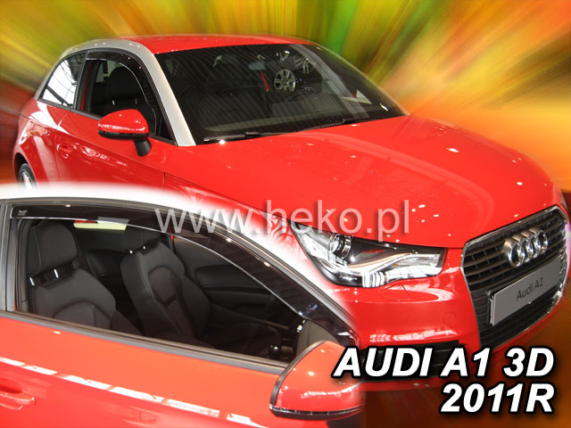 Ofuky oken Audi A1 3dveř přední 10- Heko
