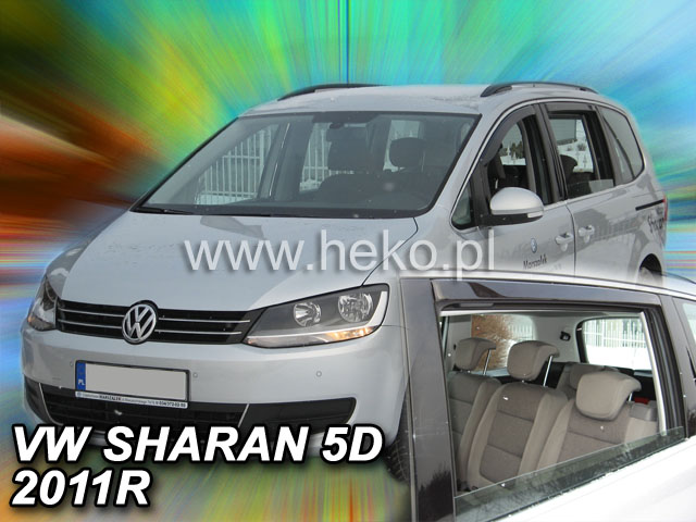 Ofuky oken VW Sharan 5dveř 10- před.+zadní Heko