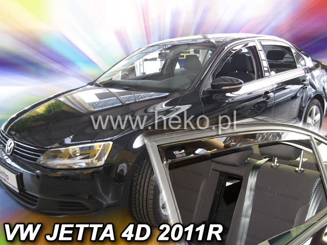 Ofuky oken VW Jetta 4dveř 11- před.+zadní sedan Heko