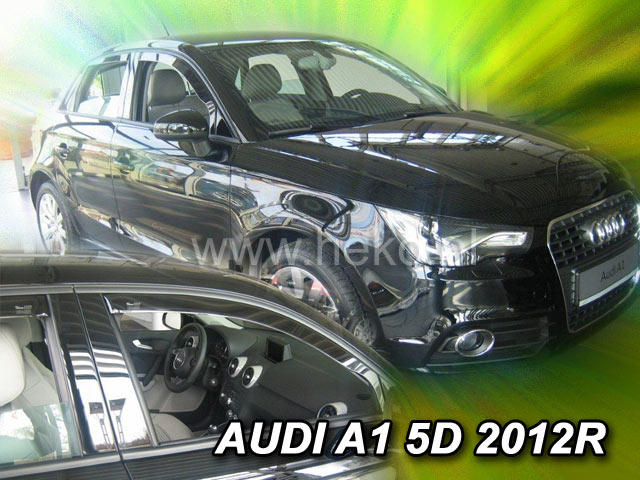 Ofuky oken Audi A1 5dveř přední 12- Heko