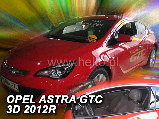 Ofuky oken Opel Astra GTC 3dveř přední 10- Heko
