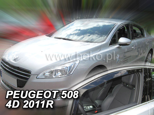Ofuky oken Peugeot 508 4/5dveř přední 11- Heko