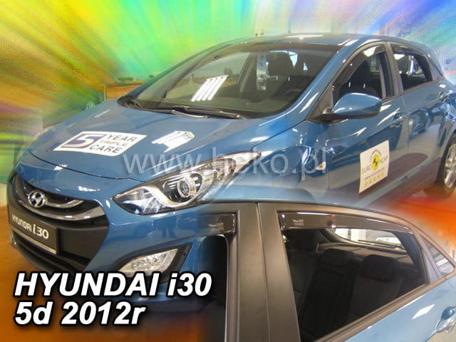 Ofuky oken Hyundai i30 5dveř 12- před+zadní htb Heko